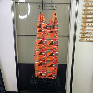 Tribal/African print dress